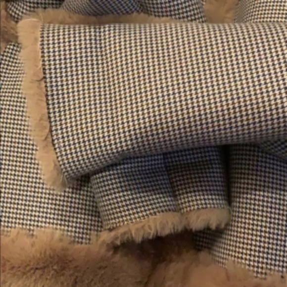 Opening Ceremony Insomniac Reversible Faux-Fur Houndstooth Jacket - Picture 10 of 10